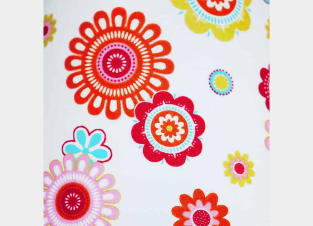 Geschirmte Tisch- Nachtischlampe Flowers – Bild 2