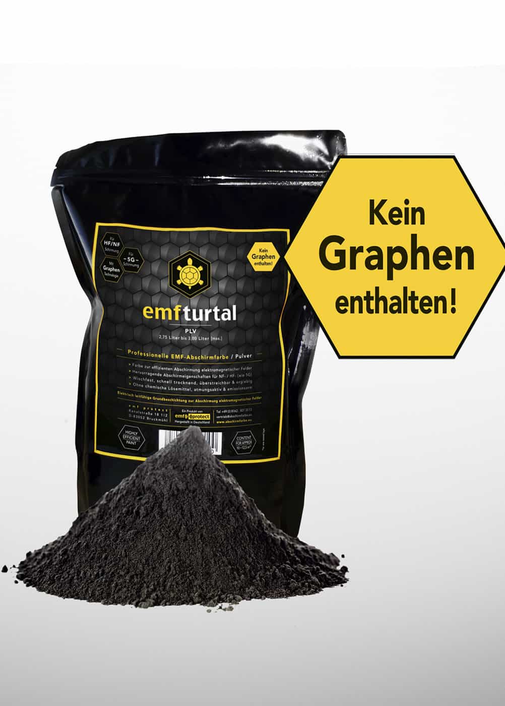 Abschirmfarbe 6 Liter+Erdungsplatte indoor